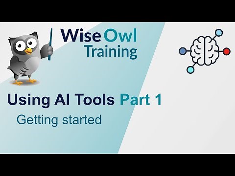 Using AI Tools Part 1 - Getting Started
