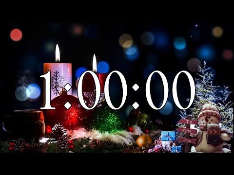 1 Hour Timer With Christmas Music