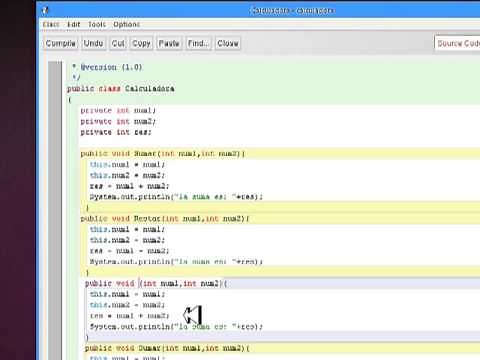 Calculadora En JAVA con Blue J