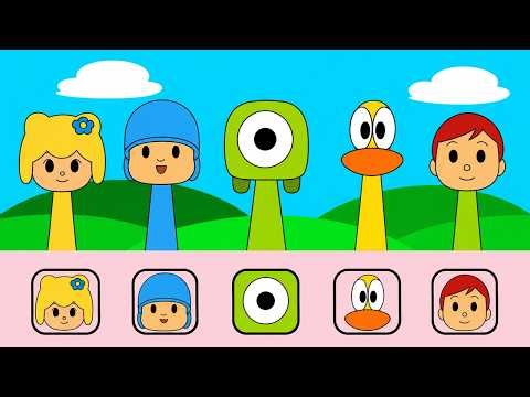 My Sprunki OC: Pocoyo V/S Pato V/S Bea V/S Nina V/S Green Alien (from Pocoyo)