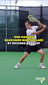 3.1K views · 1.4K reactions | One-Handed Backhand MASTERCLASS… By...
