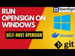Localhost OpenSign™ Setup with Docker on Windows