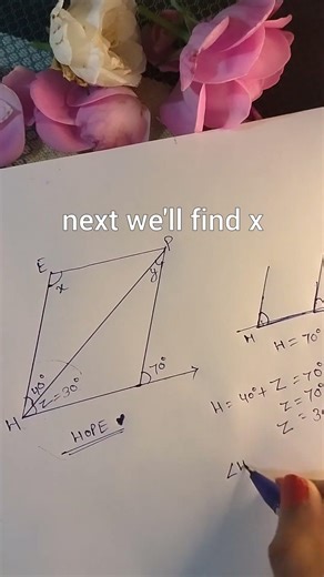 finding the unknown angles // parallelograms and their properties #math #geometry #ncert