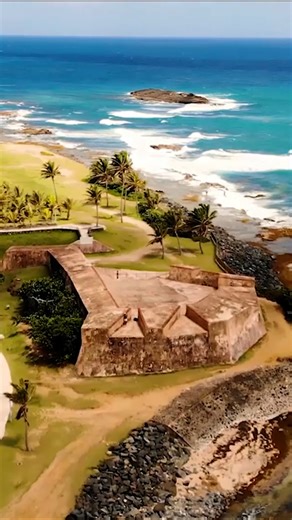 Drone flies above San Juan: A UNESCO site like no other