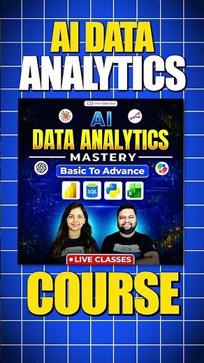AI Data Analytics Roadmap 2026 | Best Program #shorts