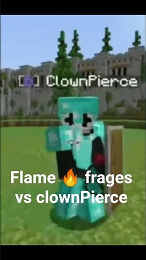 ClownPierce vs FlameFrags The Ultimate PvP Minecraft 1.21 PvP #minecraft #edit #shorts