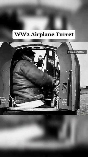 Follow for more #ww2 #airplane #turret #history