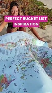 39K views · 106 reactions | Make the memories you deserve!  Explore the best spots with our illustrated World Map Towels & Canvases for surfing, diving & more. | Awesome Maps | Facebook
