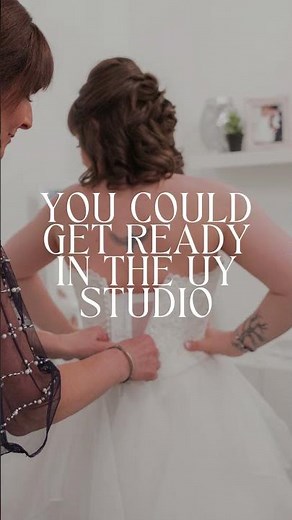 You could spend your wedding week cleaning or you could book the UY Studio