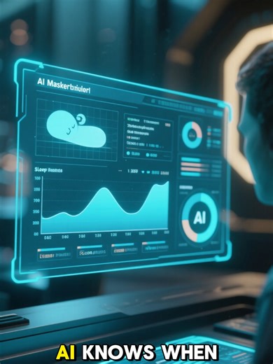 AI predicts your “future sleep schedule” #fyp #ai #fakt #learn #english