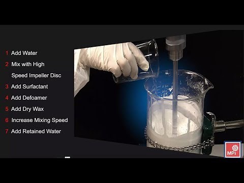 How to Disperse Micronized Wax