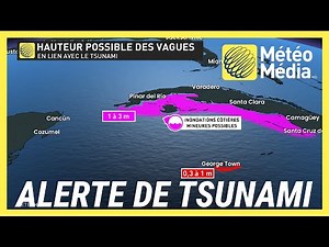 Alerte de tsunami : un puissant séisme de 7,6 dans les Caraïbes