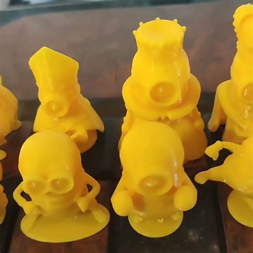 Peças de xadrez em impressão 3D