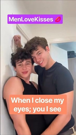 when i close my eyes I see you 1 september 2026 #kissing #love #lgbtiq #kiss #love #kisses #fyp #usa