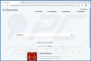 HistorySee Browser Hijacker