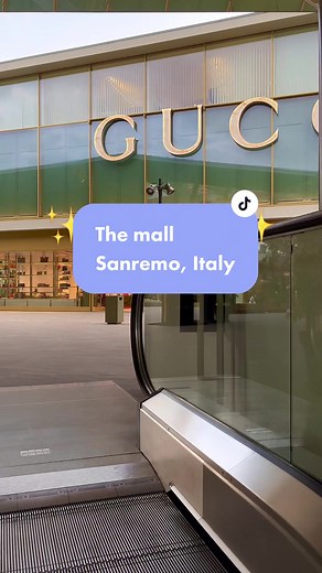 Luxury Shopping at The Mall Sanremo, Italy