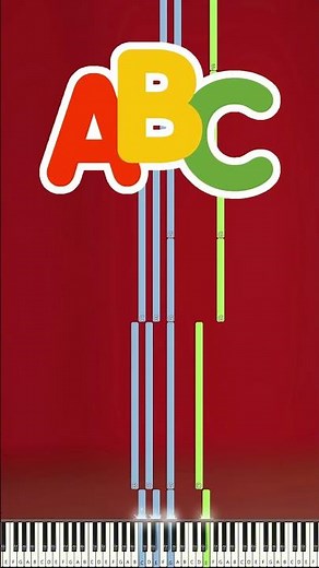 The ABC Song (Alphabet Song) - Piano