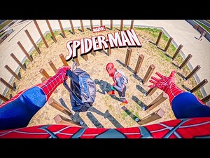 WHAT IF SPIDER MAN TEAM BROS LATE FOR SPIDER MAN SCHOOL( Miles & Peter Humorous Action POV )