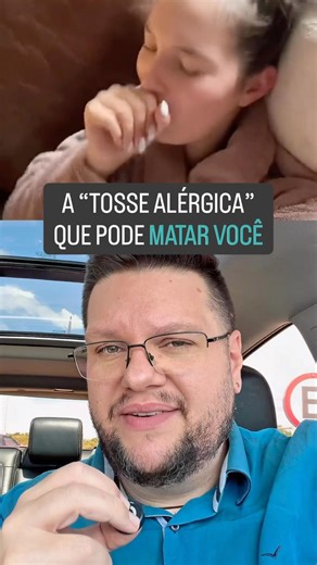 A “TOSSE ALÉRGICA” QUE PODE SER LETAL. #curiosidades #medicina