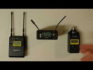 Got a Sony UTX-P03 Plug-On Transmitter for XLR mics! (also,got another Lectrosonics UCR401 receiver)