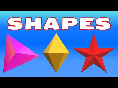 Children’s Fun Learning Shapes | Learn 20 Shapes for Kids | Educational Video for Preschoolers