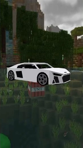AUDI R8 minecraft Edit ! #shortvideo #minecraft #shorts