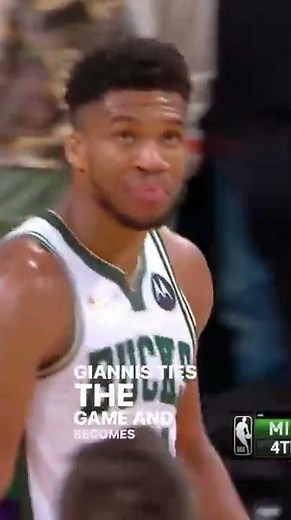 The moment GIANNIS became the Bucks’ ALL-TIME LEADING SCORER 🤩