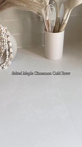 Celebrate the season with a Salted Maple Cinnamon Cold Brew 🍁 INGREDIENTS: • 2 tbsp half & half • 2 tbsp heavy cream • 1 tbsp pure maple syrup • ⅛ tsp ground cinnamon • 1 generous pinch flaky sea salt • ¾ cup (180 ml) cold brew INSTRUCTIONS: In a small bowl, add the half & half, heavy cream and maple syrup. Use a handheld milk frother to whip everything for about 1 minute until thickened. Pour the cold brew in a glass filled with ice then pour over the maple cream. Sprinkle with cinnamon and fl