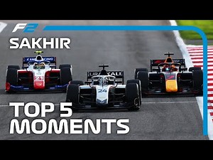 Top 5 Formula 2 Moments | 2020 Sakhir Grand Prix