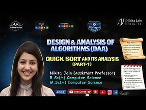 L - 2.8 : Mastering Quick Sort: Algorithm, Analysis, and Real-World Applications Explained Part - 1