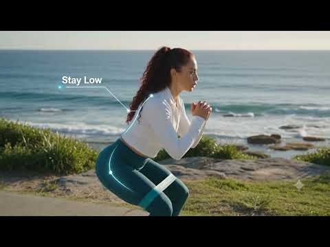🌊 Build Stronger Glutes with Banded Monster Walks