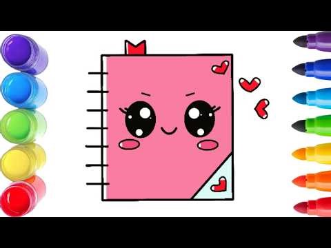 Kawaii Notebook Cute Easy Drawing For Kids 😍
