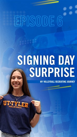NCSA College Recruiting on Instagram: "Episode 6...Signing Day Surprise After years of hard work, Signing Day is finally here and Miley is ready to put her name on the dotted line. But NCSA and Recruiting Coach, Heather Evans, have a little surprise in store... Follow along with Miley on the big day and see how the events of her Signing Day unfolded! #volleyball #signingday #ncsacommit"