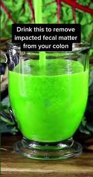 How to poop daily morning | This drink will remove impacted food from your colon.