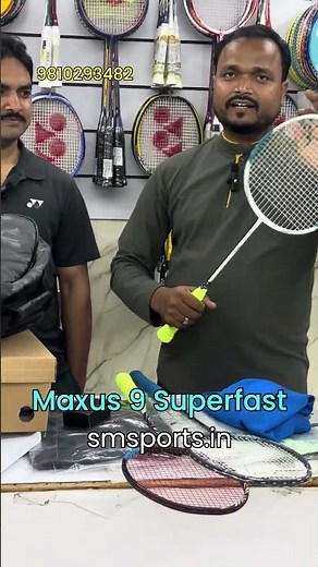 Katana Maxus 9 Superfast Review | Lightweight Power Badminton Racket | SM Sports