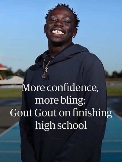 Gout Gout's Melbourne Press Conference: Full-Time Athlete Confidence Soars