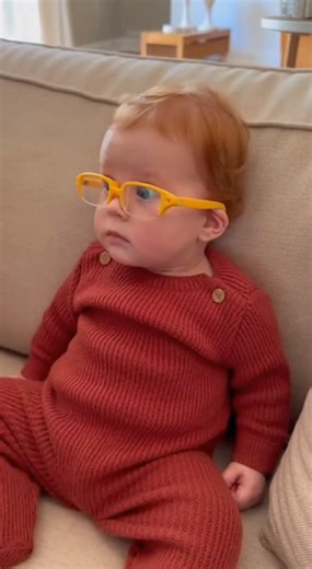 Baby's First Glasses Moment! Watch this adorable baby light up with joy after trying on glasses for the first time! #fblifestyle #AI Generated using Kling AI . . . (For entertainment purposes only. Consult professionals if guidance on activities is presented. No brand affiliation is implied if any are shown. If inspired by true events, creative adaptations may be included. Content may include public footage.) | Fabiosa Daily