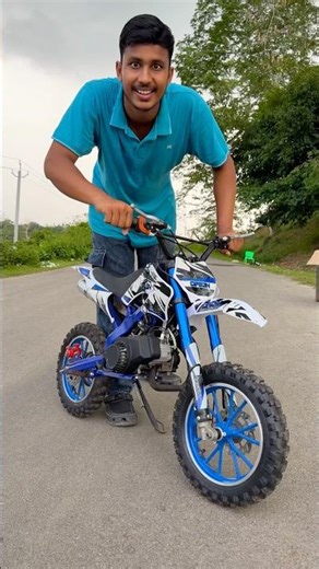 50cc Dirt Bike Blue Colour #dirtbike