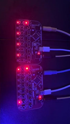 These tiny drum machines from ‪@homebakeinstruments8214‬ are so much fun.