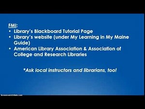 Information Literacy