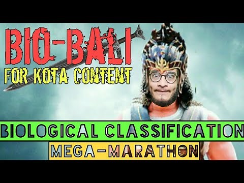 Biological Classification Mega-Marathon | BioBali Series for NEET ft. Vipin Sharma