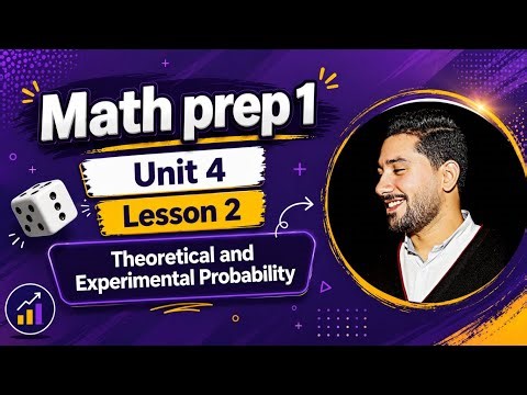 14 - Math prep (1) 2025 | unit 4 lesson 2 [ Probability ]