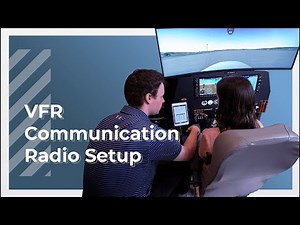 VFR Comm Radio Frequencies Setup | Private Pilot Training