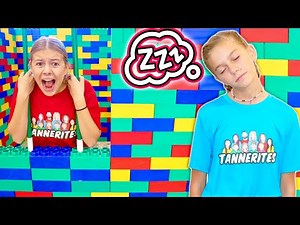 My SiSter WoN't WakE Up! Help Me EsCaPe Lego Fort Jail!