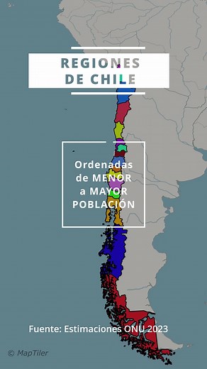 Regiones de Chile: Población, Ciudades y Geografía