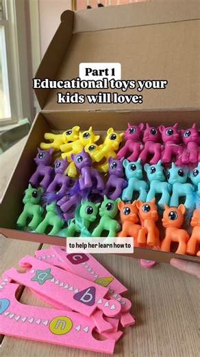 Emily Schenck on Instagram: "I’m a former teacher and love when I find a learning + play toy. Keeps kids engaged and they want to keep coming back to it. Comment LEARN and I’ll over a link! There is also a dinosaur and car version. You can also make basic CVC words + use it as a counting board game if you track down dice. My youngest has been so interested in learning to read and I’ll keep sharing a few more things we’ve been using and loving."