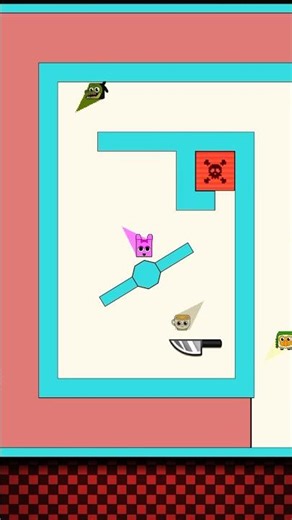 🫣 WHO WINS!?? Brainrot VS Sprunki Square Race Battle #satisfying #squarerace #brainrot