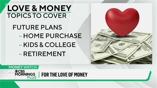 40% of Americans in a committed relationship have kept a financial secret from their partner, according to a recent survey. 45% say financial secrets are just as bad as infidelity. CBS News business analyst Jill Schlesinger has tips to navigate financial stress in romantic relationships. | CBS Mornings