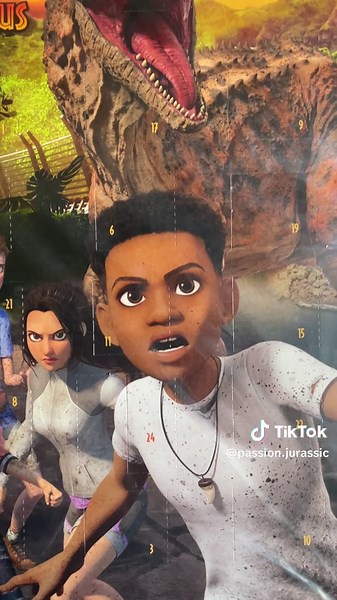 🦖🦕 Calendrier de l’avent Jurassic World Camp Cretaceous🦕🦖 : : : #jurassicworld #jurassicworldcampcretaceous #jwcc #adventcalendar #dino