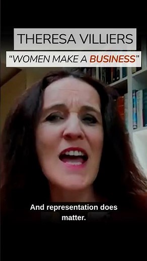The Power of Women Entrepreneurs… Explained | Hire Theresa Villiers | #BusinessLeadership